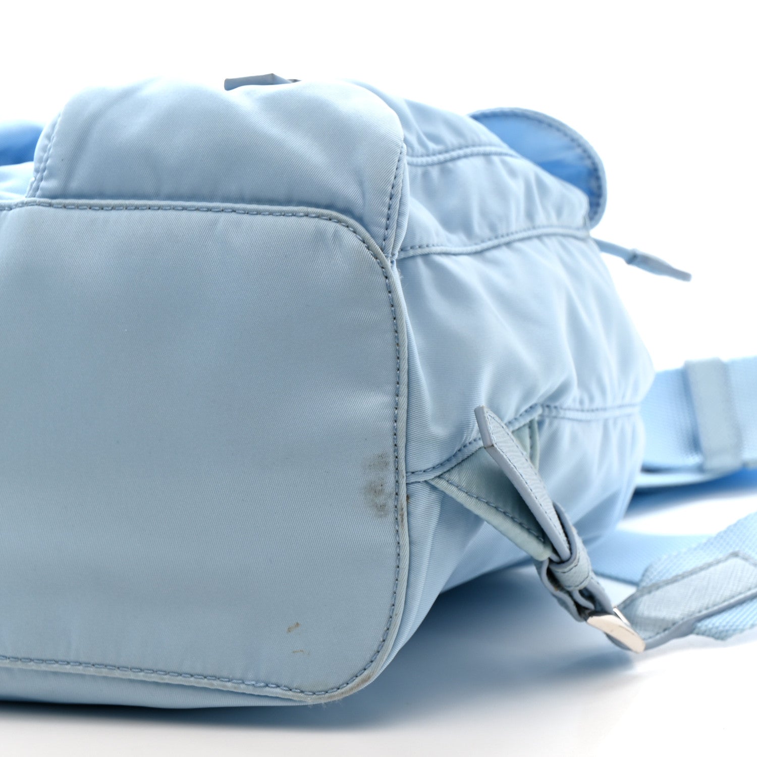 Prada Tessuto Nylon Vela Small Backpack Celeste 10 of 15
