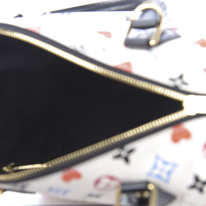 Louis Vuitton Game On Speedy Bandouliere 25 White 5 of 10