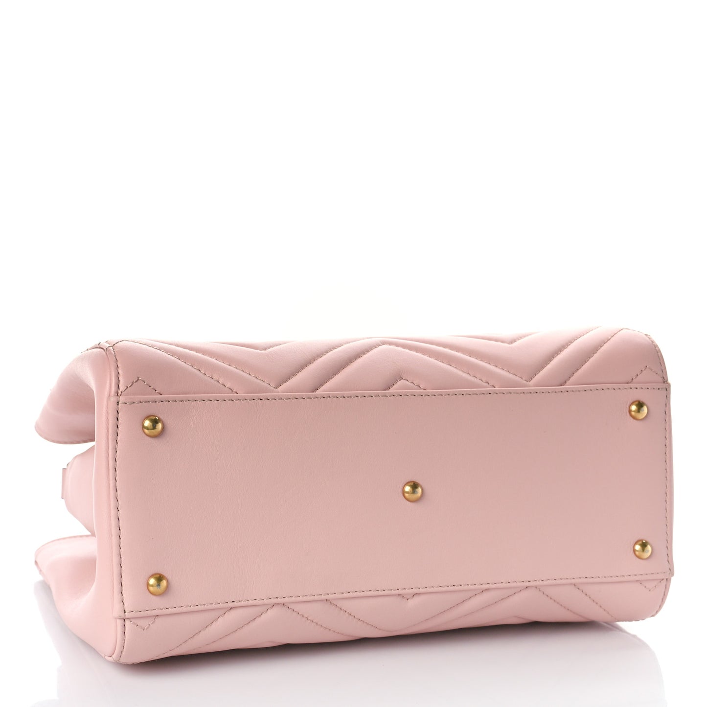 Calfskin Matelasse Small GG Marmont Tote Perfect Pink