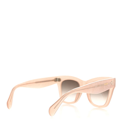 Celine Glitter Acetate Cat Eye Sunglasses CL4004IN Transparent Pink 4 of 7