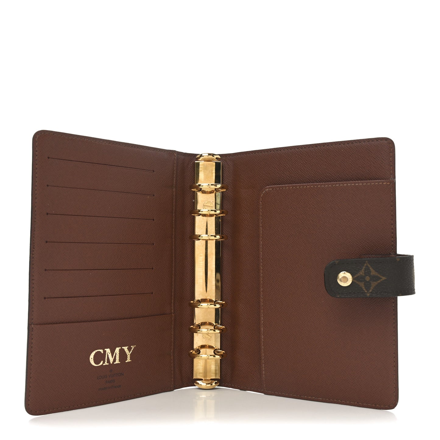 Monogram Medium Ring Agenda Cover