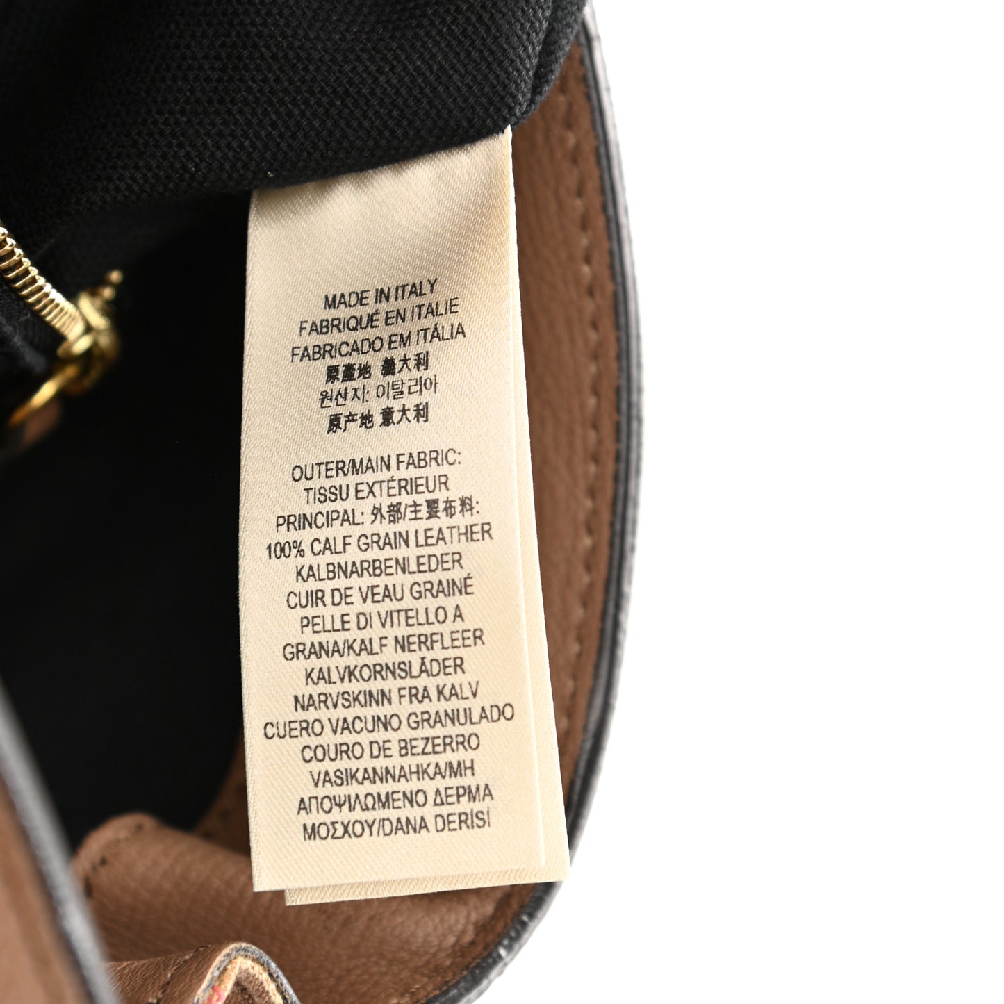 Grainy Calfskin House Check Medium Banner Tote Dark Sand