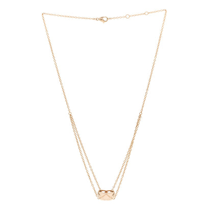 Chanel 18K Beige Gold Coco Crush Pendant Necklace 3 of 6