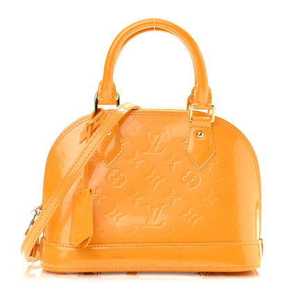 Louis Vuitton Vernis Alma BB Jaune Passion 1 of 12