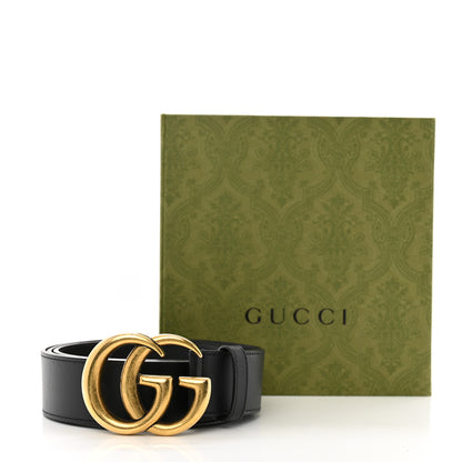 Gucci Calfskin Double G 40mm Belt 100 40 Black 7 of 7