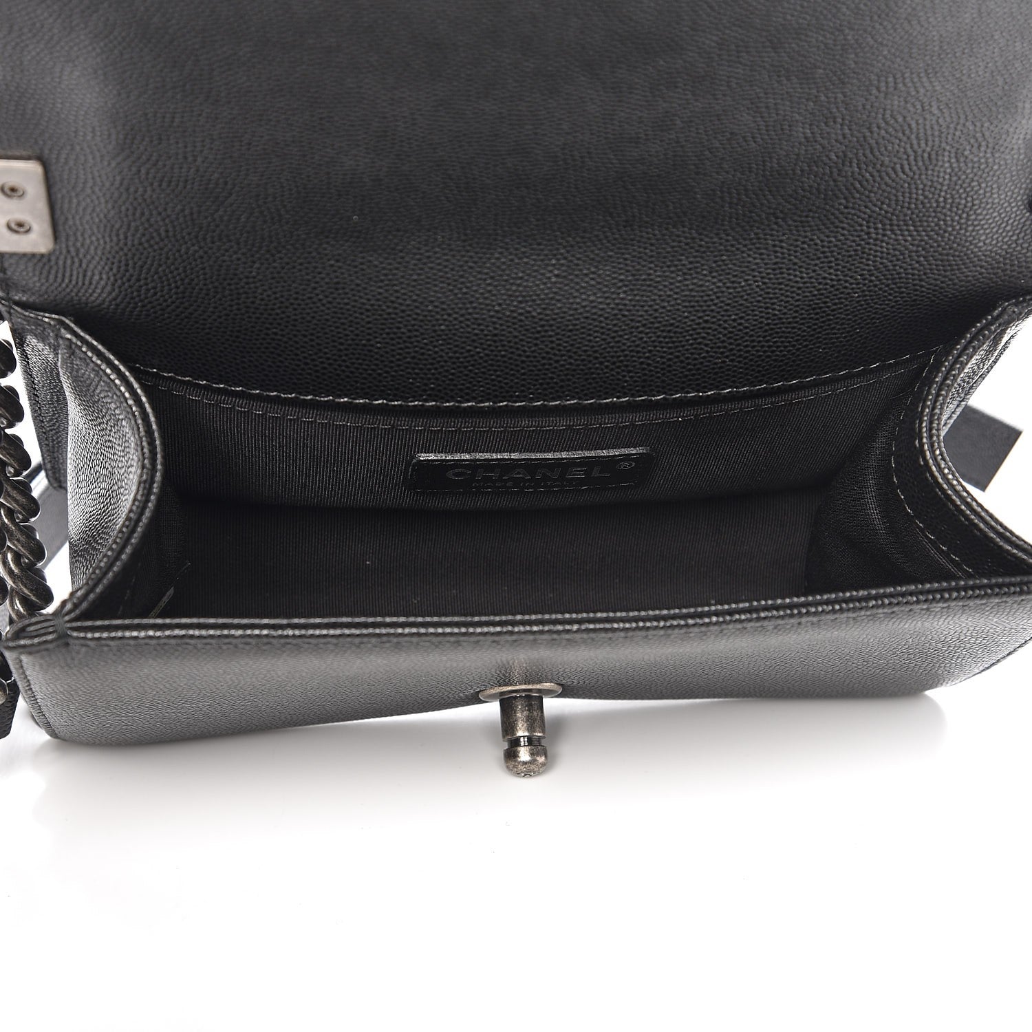 Chanel Caviar Quilted Small Boy Flap Black 5 of 8