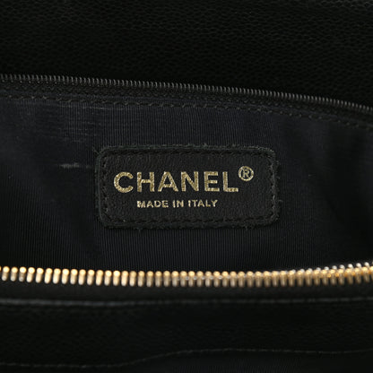 Chanel Caviar Quilted Grand Shopping Tote GST Black 6 of 10