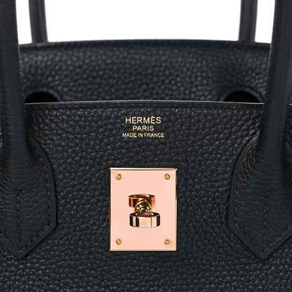 Hermes Togo Birkin 30 Black 6 of 10