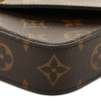 Louis Vuitton Monogram Felicie Strap & Go Kaki 9 of 11