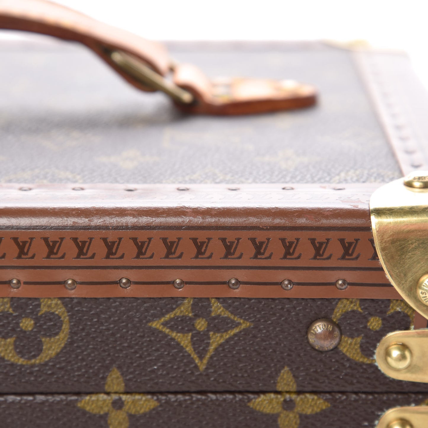 Monogram Boite Flacons Beauty Train Trunk Case