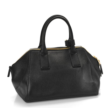 Marc Jacobs Textured Calfskin Small Incognito Satchel Black 2 of 7