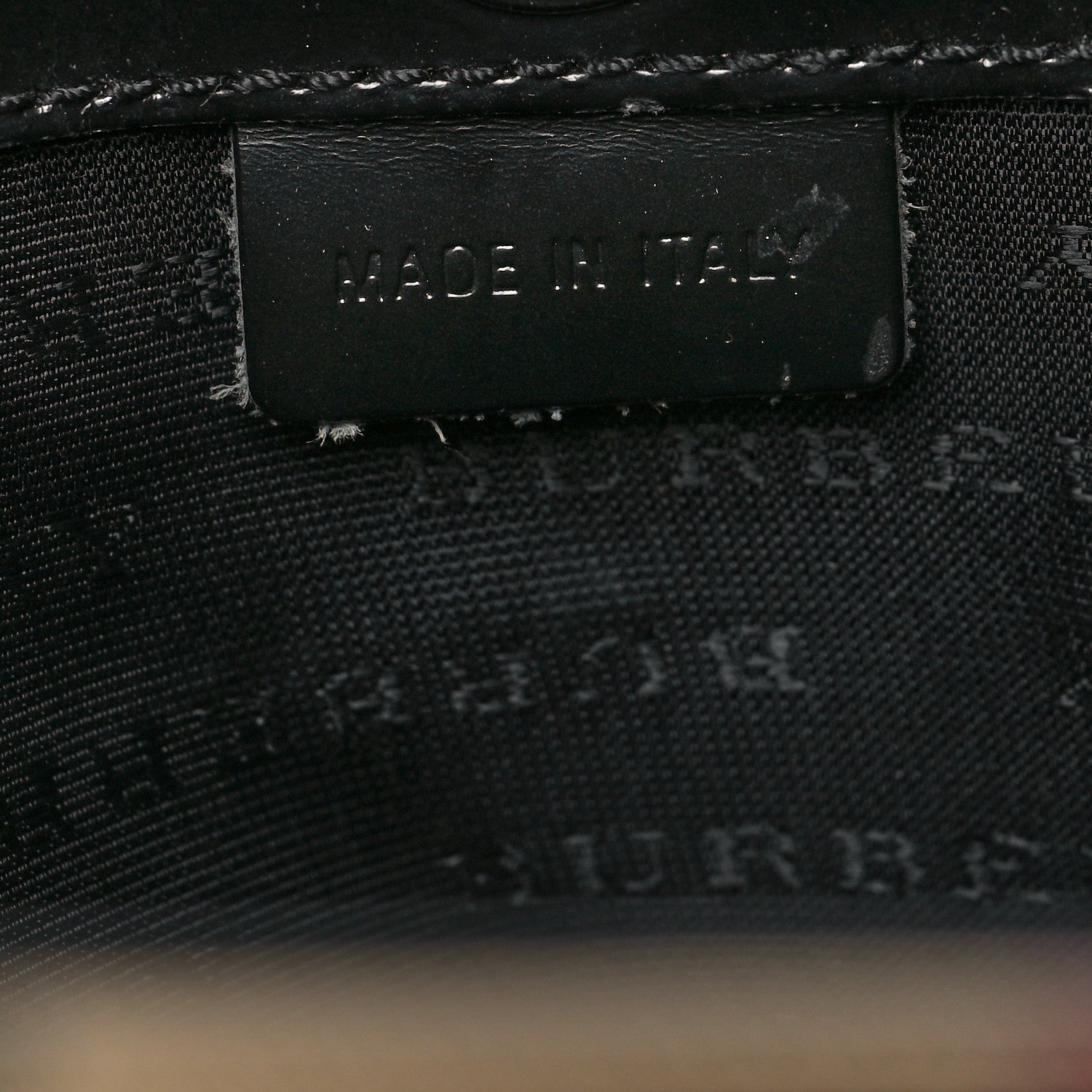 Burberry Canvas House Check Small Tote Black 6 of 8