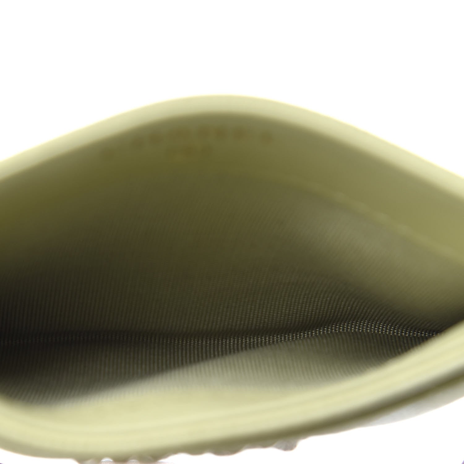 Chanel Caviar Quilted French New Wave Card Holder Light Green 5 of 9