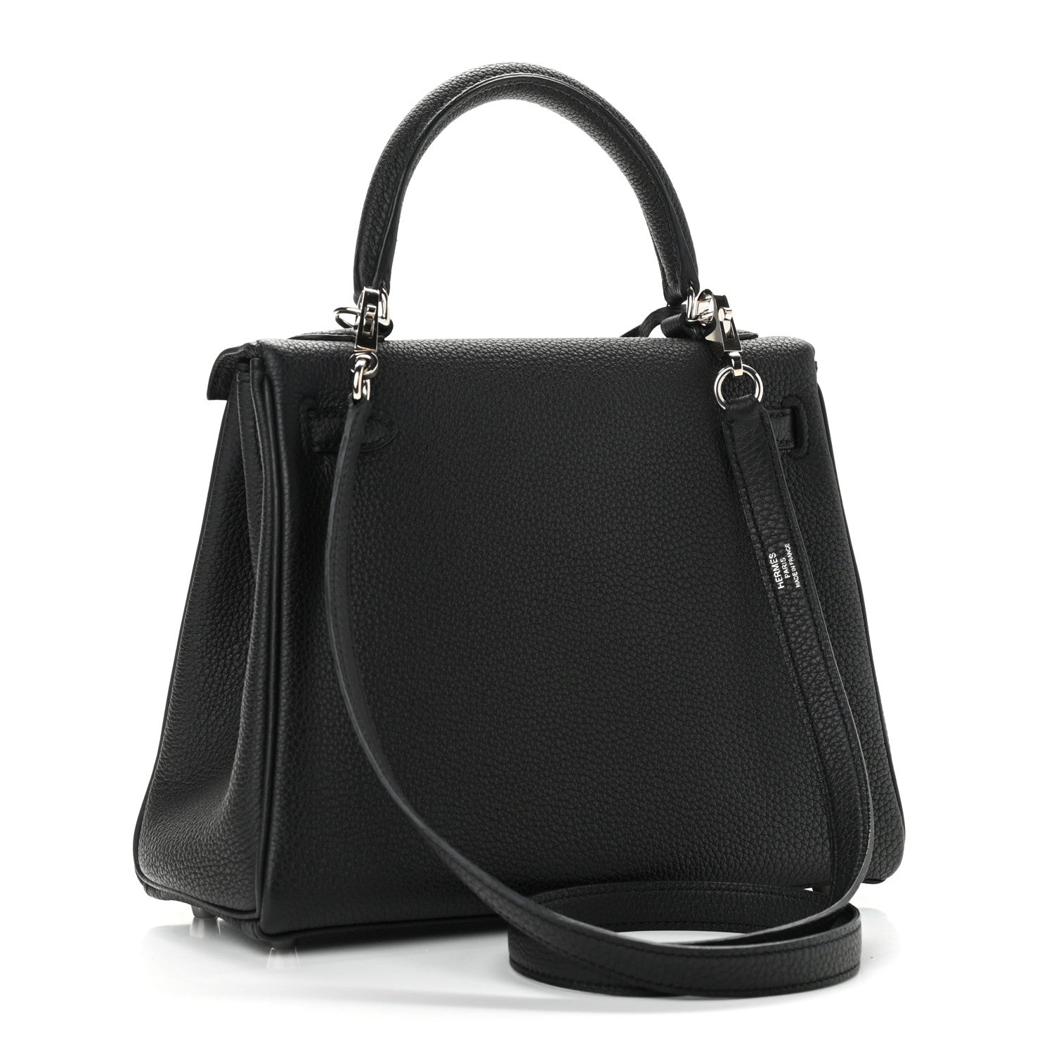 Hermes Togo Kelly Retourne 25 Black 2 of 10