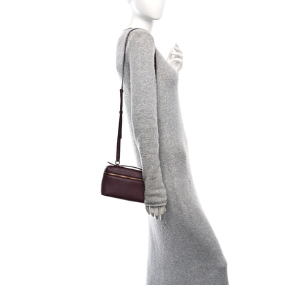 Loro Piana Grained Calfskin L19 Extra Pocket Pouch Azuki Beans 2 of 12