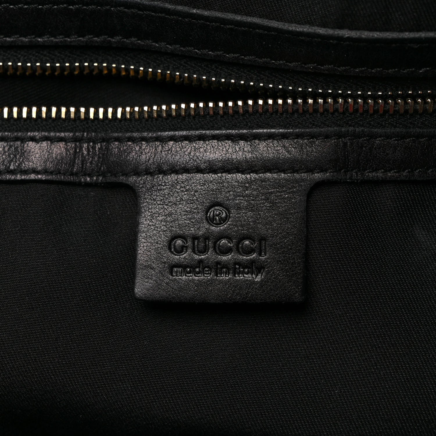 Gucci Calfskin Medium Pelham Shoulder Bag Black 6 of 11