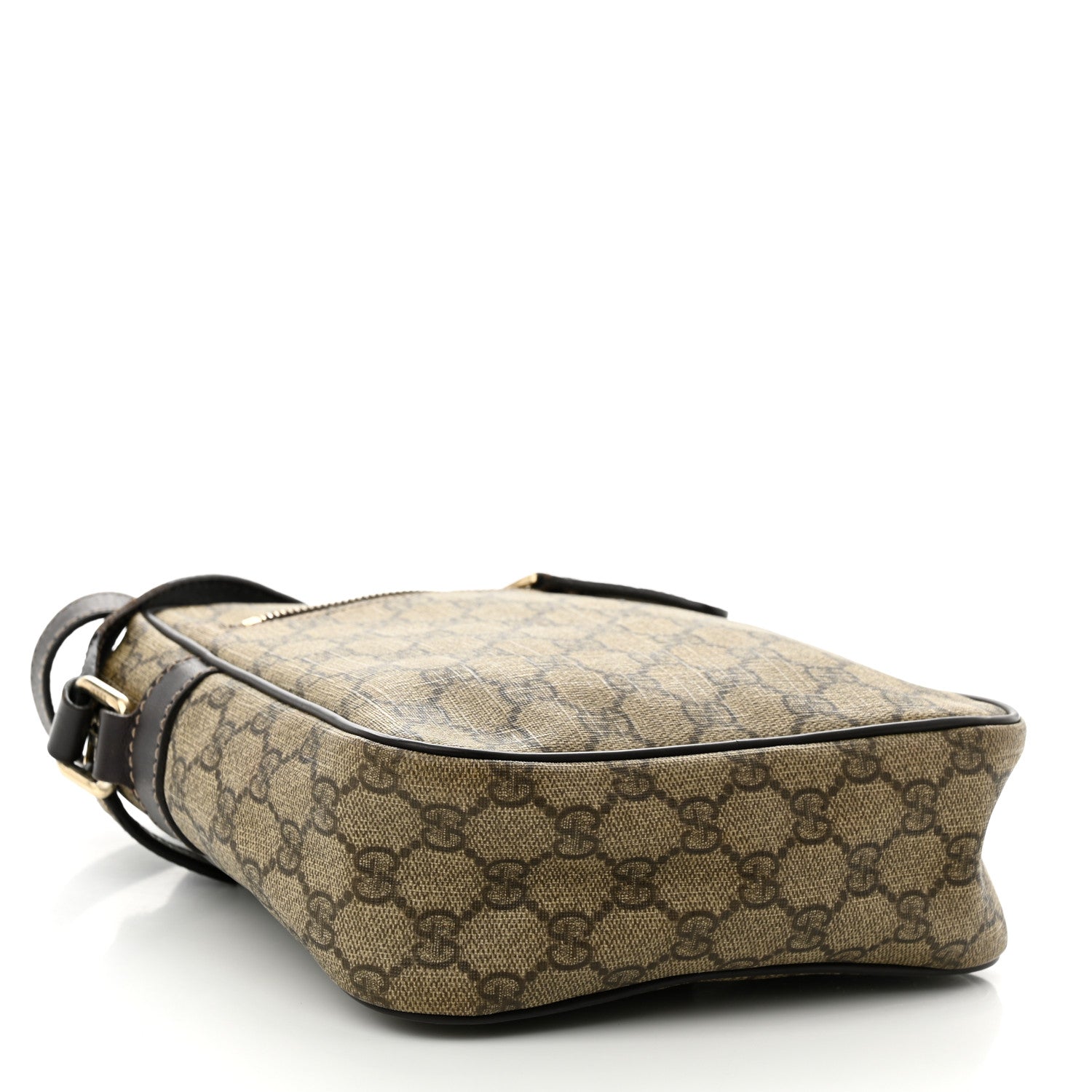 Gucci GG Plus Monogram Messenger Bag Dark Brown 4 of 11