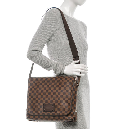 Louis Vuitton Damier Ebene Brooklyn MM 2 of 6