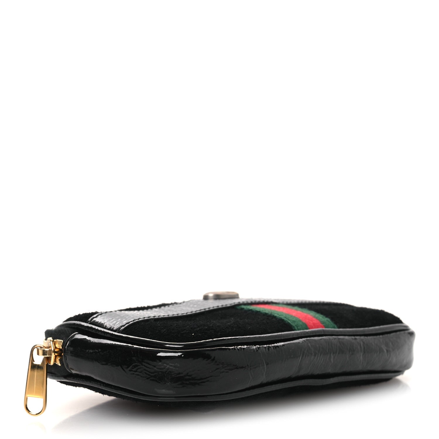 Gucci Suede Patent Ophidia Belted iPhone Case 85 34 Black 3 of 12