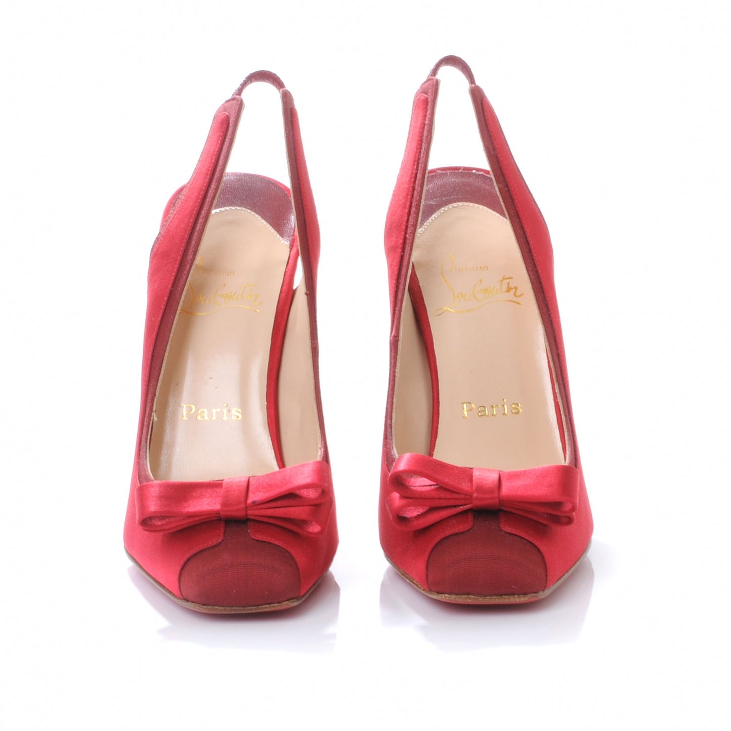 Crepe Satin Nooka 100 Pumps 40 Red
