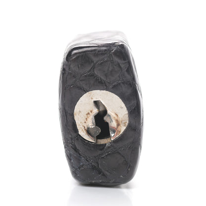 Hermes Matte Niloticus Crocodile Birkin 30 Black 32 of 43