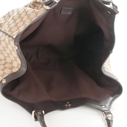 Gucci Monogram Large Sukey Tote Dark Brown 5 of 7