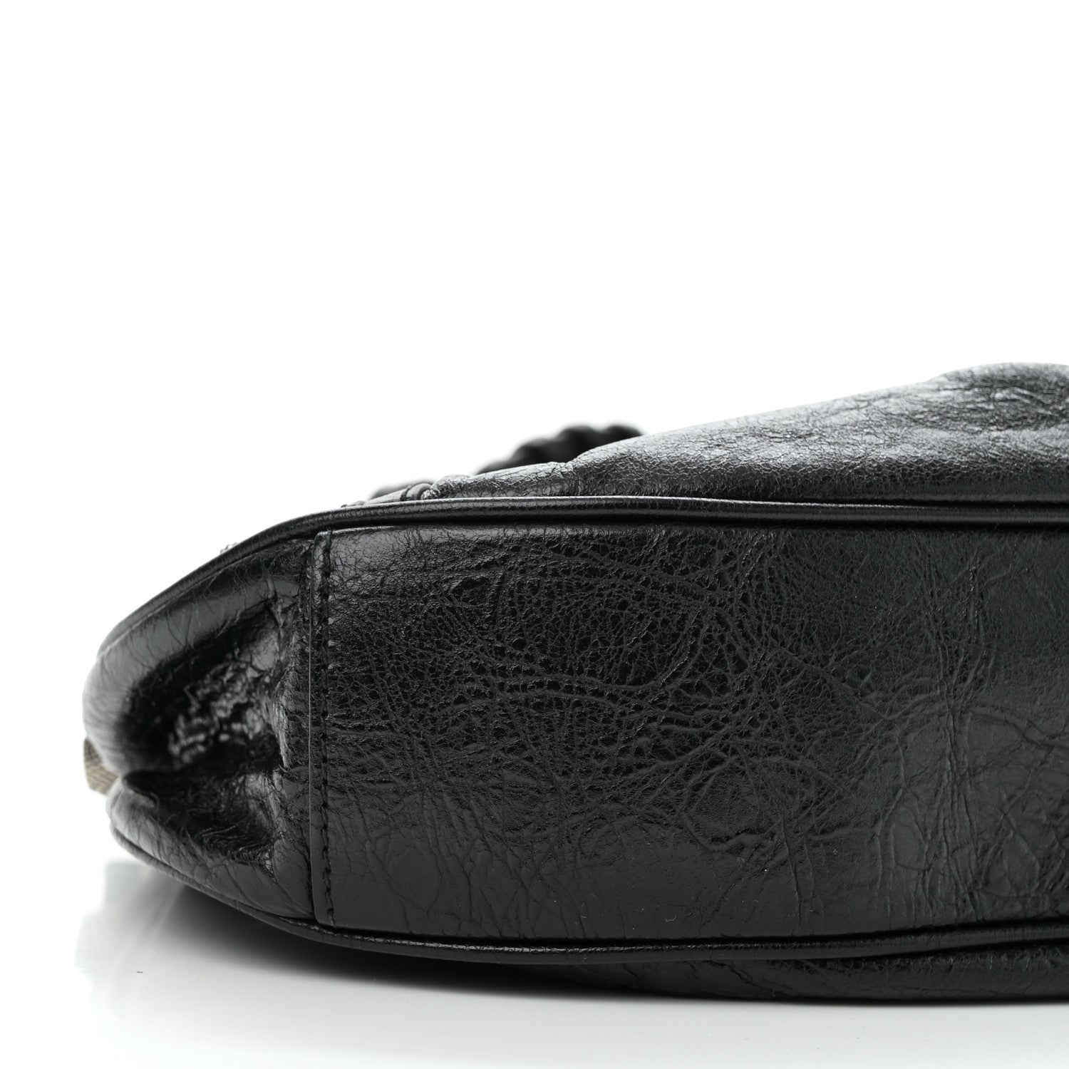 Balenciaga Agneau Arena Le Cagole Shoulder Bag XS Black 9 of 10