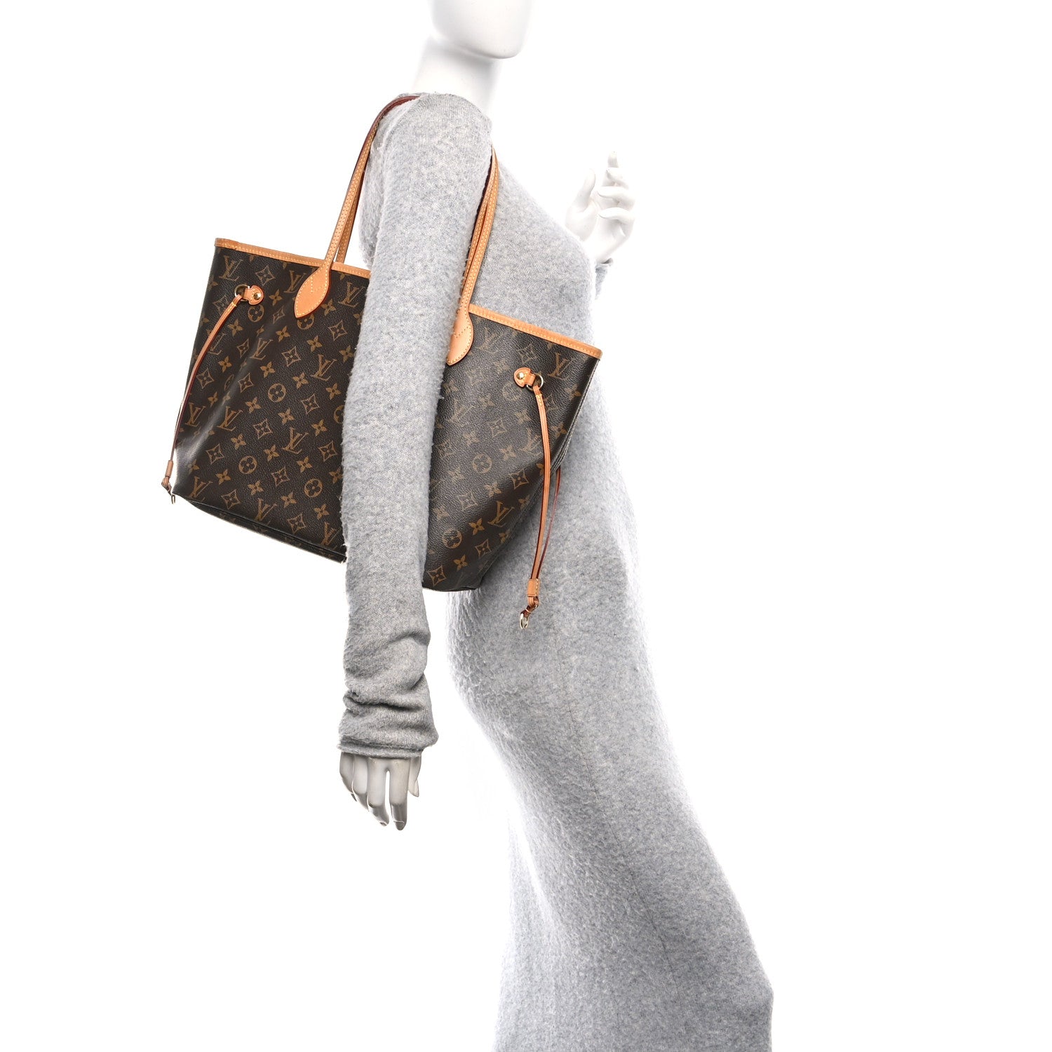 Louis Vuitton Monogram Neo Neverfull MM Abricot 2 of 10