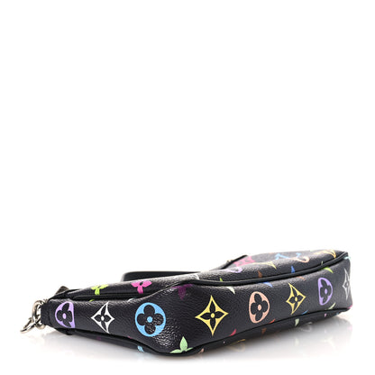 Louis Vuitton LV X TM Monogram Multicolor Pochette Accessories Black 4 of 10