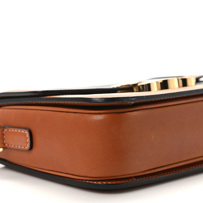 Celine Calfskin Triomphe Canvas Teen Triomphe Bag Tan 8 of 10