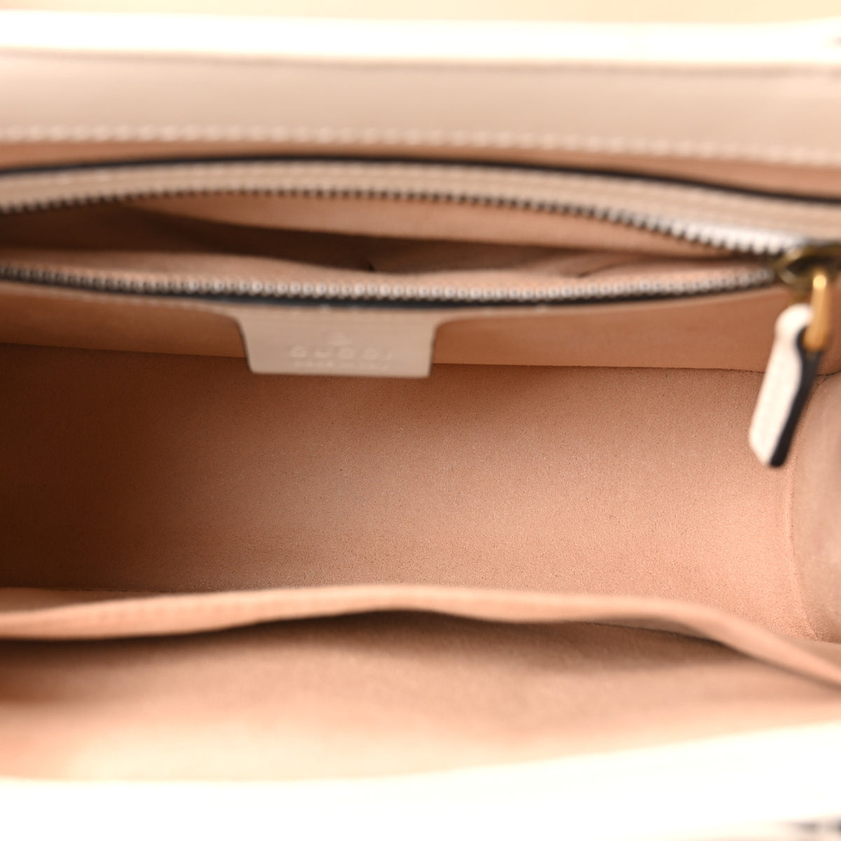 Calfskin Small Queen Margaret Top Handle Bag Mystic White