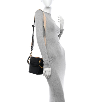 Chloe Smooth Calfskin Mini Roy Bucket Bag Black 2 of 11