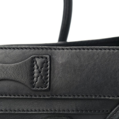 Celine Smooth Calfskin Micro Luggage Black 15 of 18