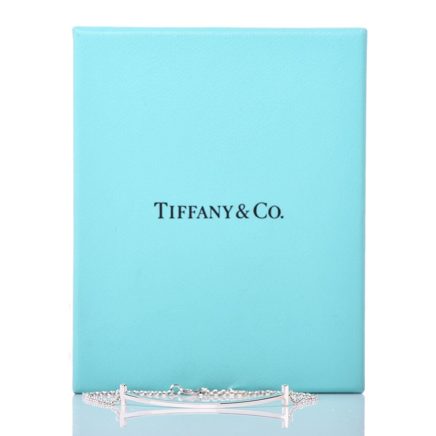 Tiffany Sterling Silver T Smile Bracelet 6 of 6