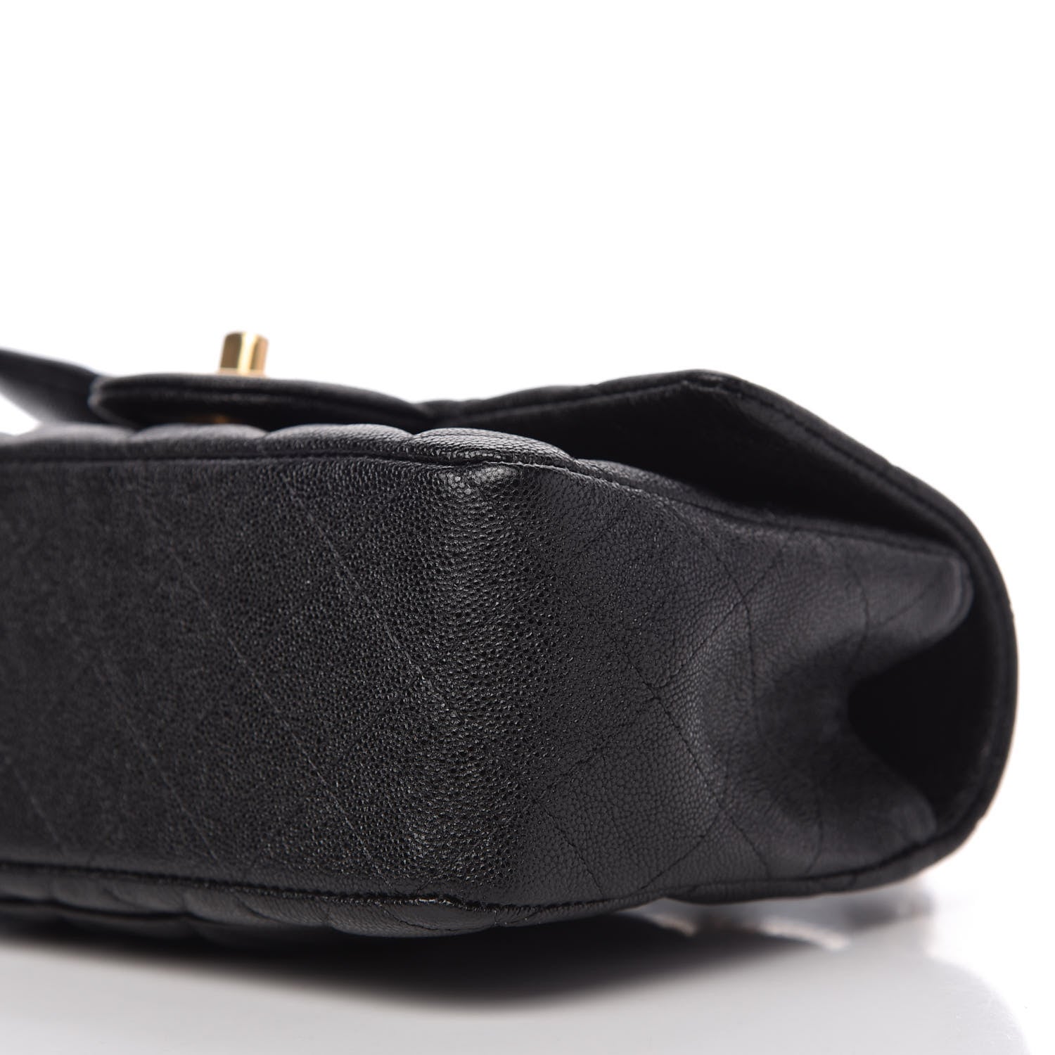 Chanel Caviar Quilted Mini Top Handle Rectangular Flap Black 7 of 11