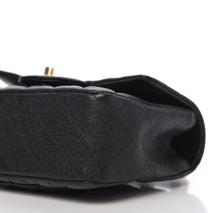 Chanel Caviar Quilted Mini Top Handle Rectangular Flap Black 7 of 11