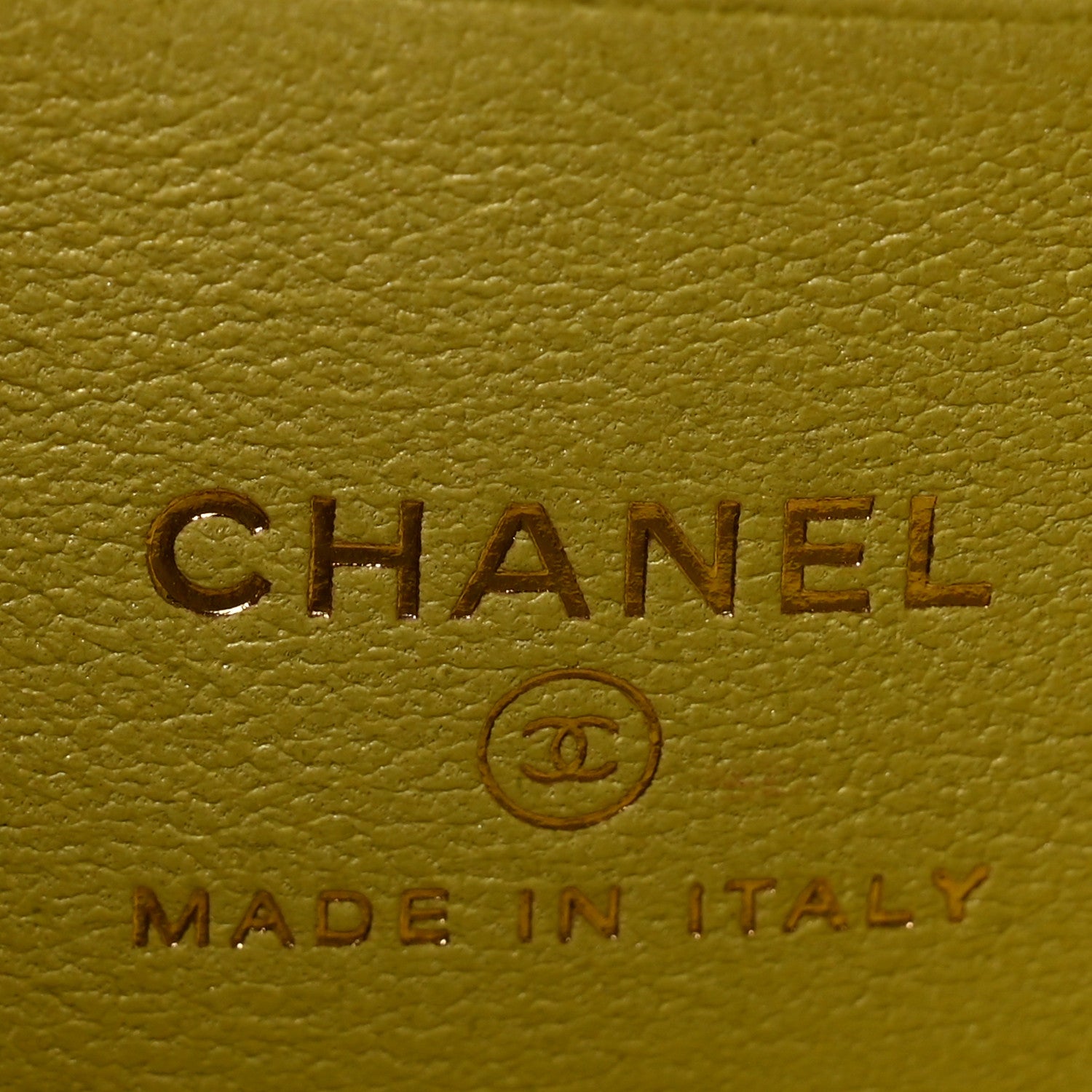 Chanel Lambskin Quilted Small Vanity Case With Chain Light Green 6 of 12