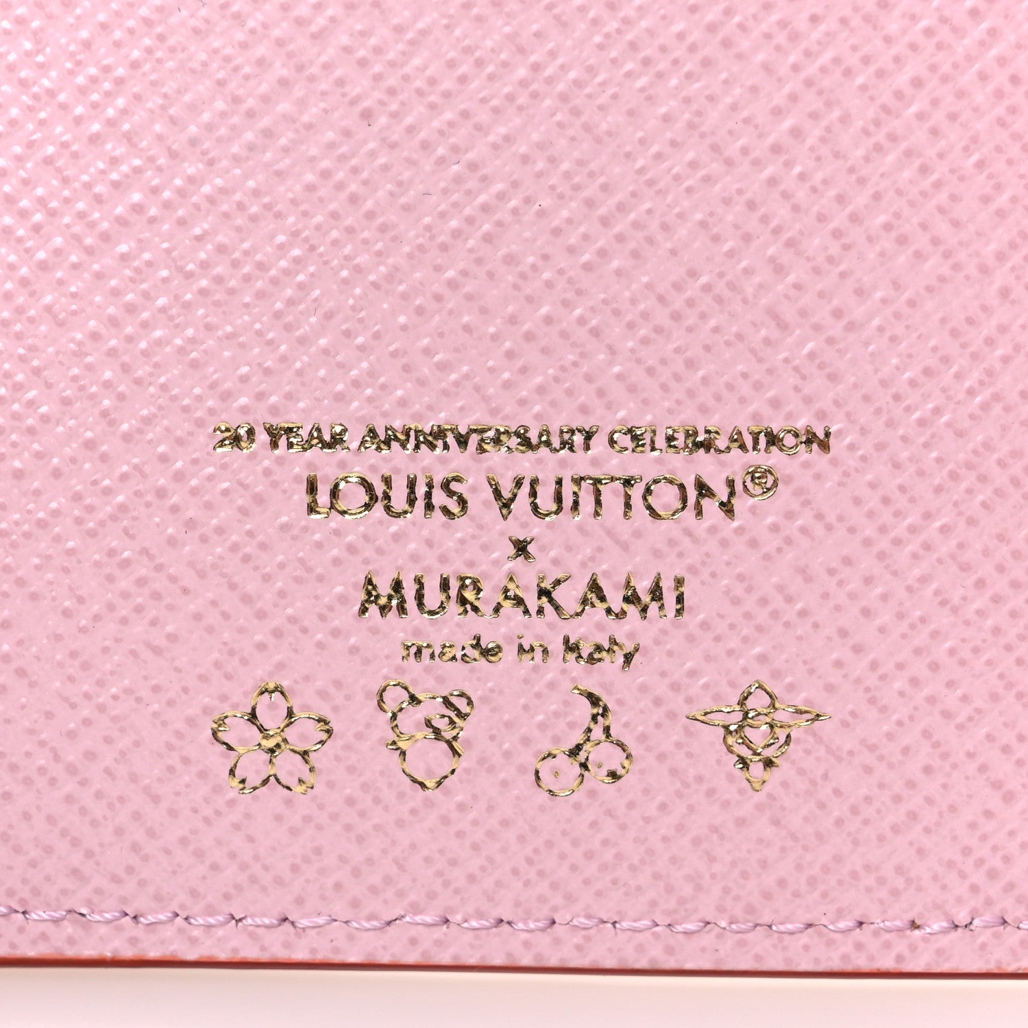 Louis Vuitton LV X TM Monogram Cherry Blossom Victorine Wallet Sakura Brown 6 of 6