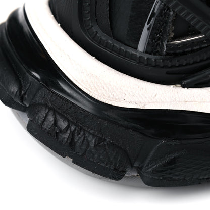 Balenciaga Rubber Mesh Bi-Color Mens Track.2 Open Sneakers 43 Black White 10 of 10
