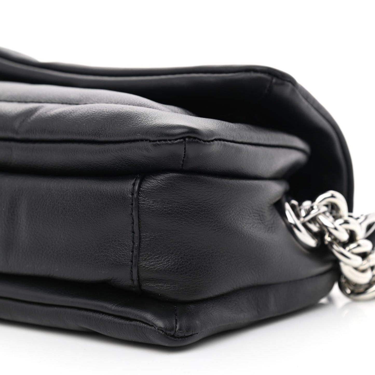 Calfskin The Pillow Bag Black
