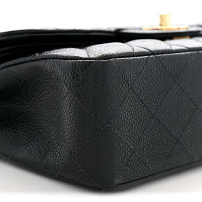 Chanel Caviar Quilted Small Double Flap Black 9 of 10