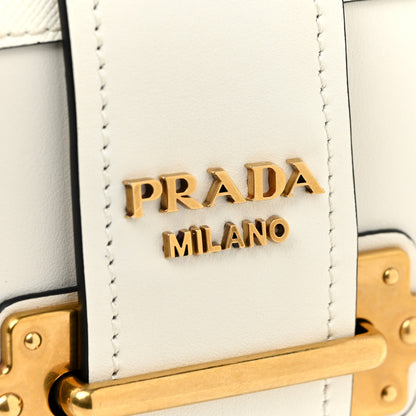 Prada City Calfskin Saffiano Cahier Bag Talco 17 of 17