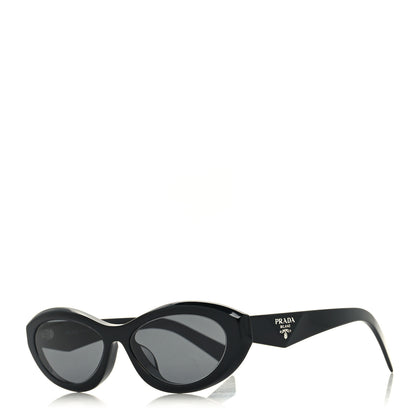 Prada Acetate Oval Sunglasses SPR 26Z Black 1 of 7