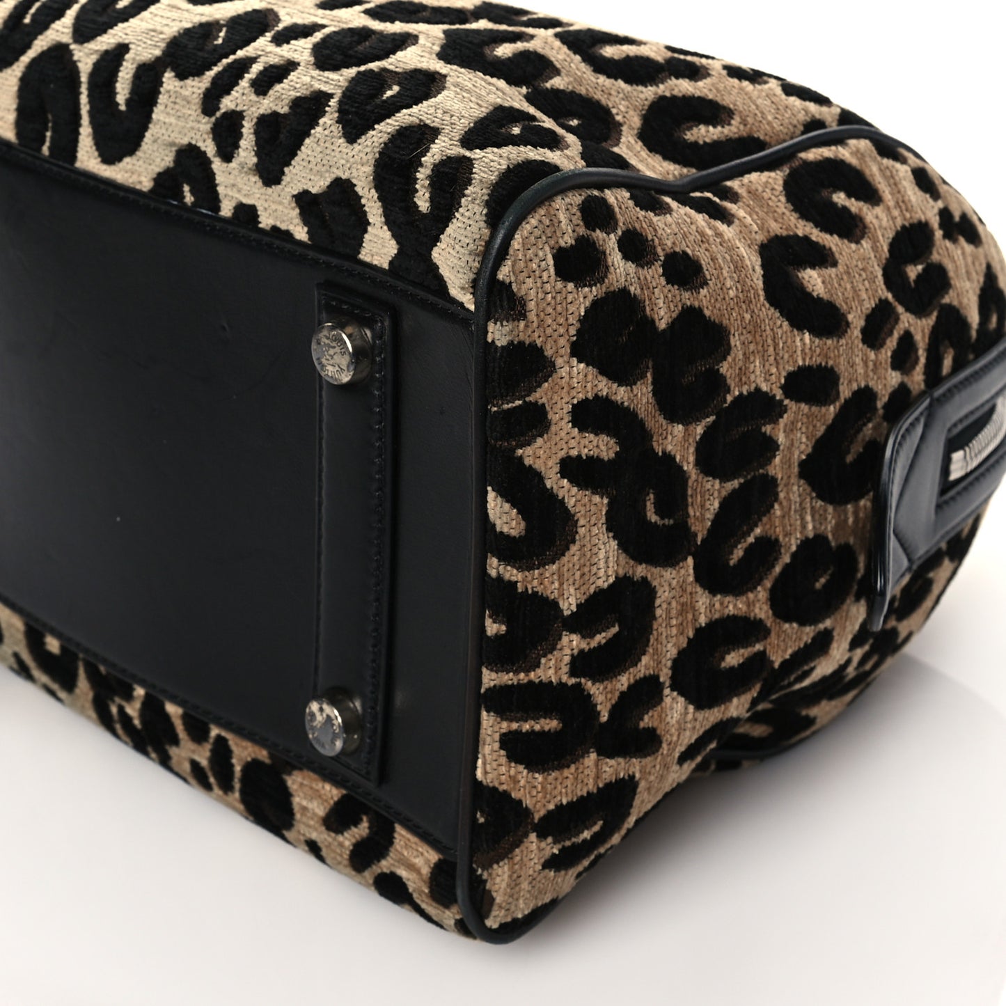 Jacquard Velvet Leopard Print Stephen Sprouse Speedy