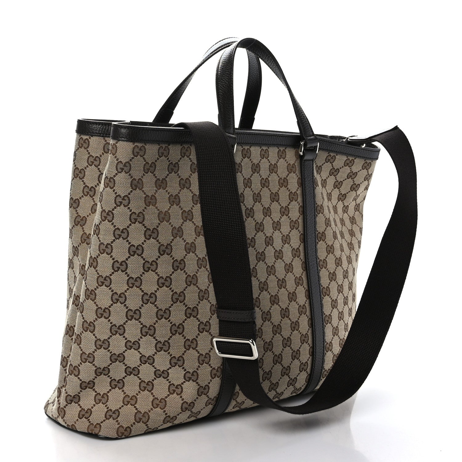 Gucci GG Monogram Large Joy Tote Bag Dark Brown 3 of 9