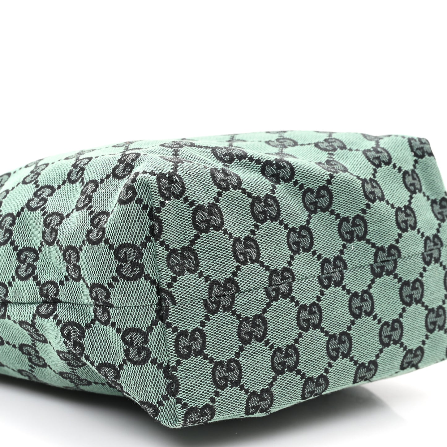 Monogram Tote Bag Green