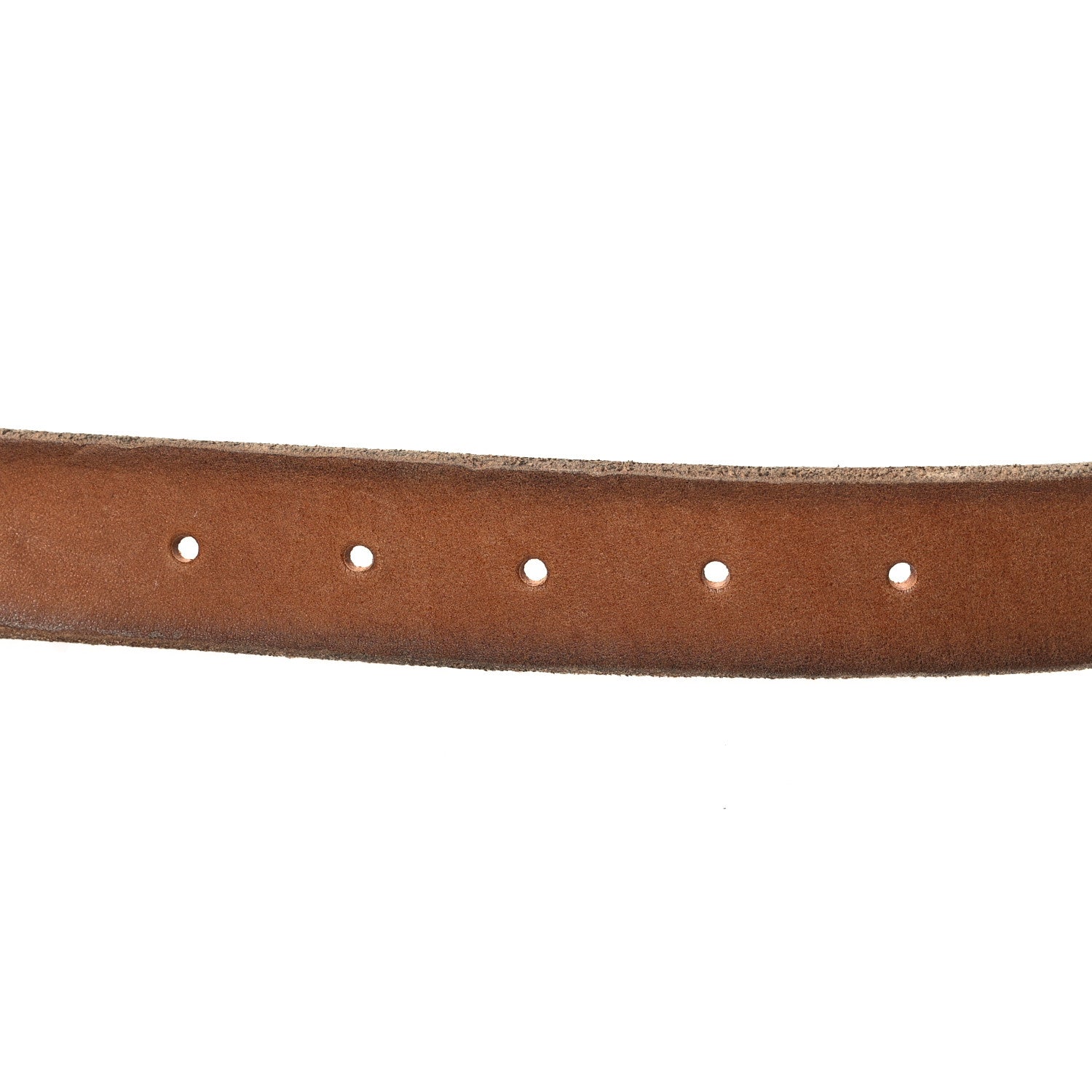 Gucci Calfskin Brass Feline Buckle Belt 120 48 Toscano 4 of 7