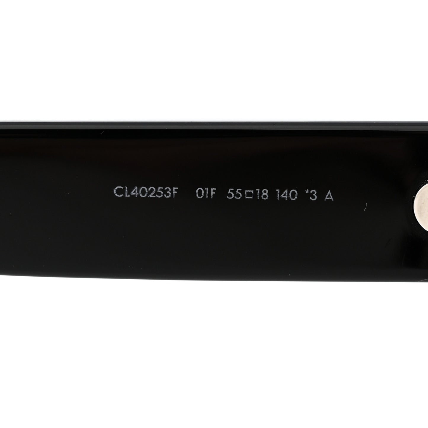 Acetate Sunglasses CL40253F Black