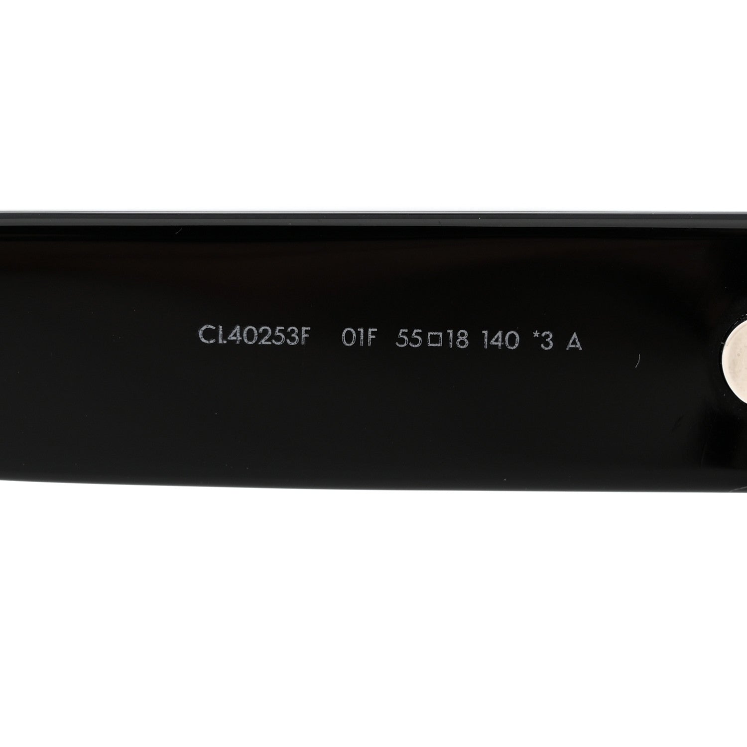 Celine Acetate Sunglasses CL40253F Black 5 of 7