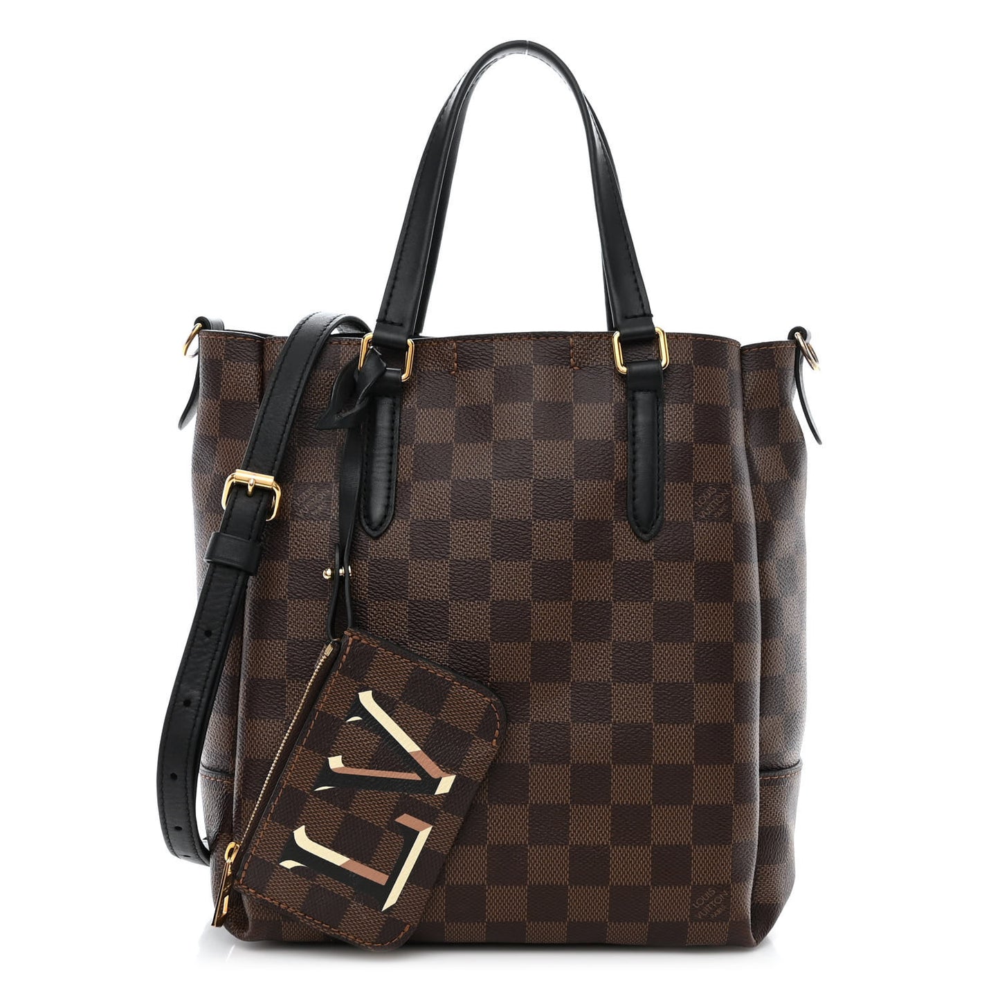 Damier Ebene Belmont PM Black